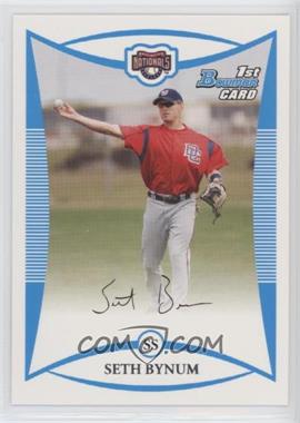 2008 Bowman - Prospects #BP54 - Seth Bynum