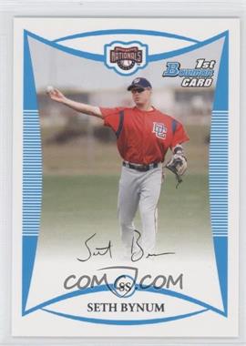 2008 Bowman - Prospects #BP54 - Seth Bynum