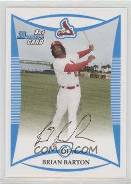 2008 Bowman - Prospects #BP65 - Brian Barton