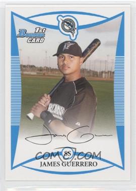 2008 Bowman - Prospects #BP80 - James Guerrero