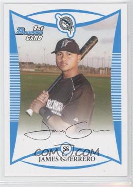 2008 Bowman - Prospects #BP80 - James Guerrero