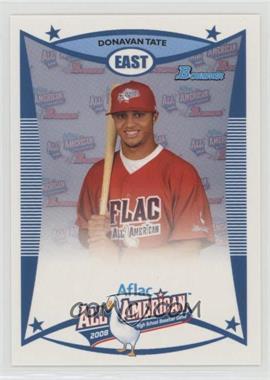 2008 Bowman Aflac - [Base] #AFLAC-DTA - Donovan Tate