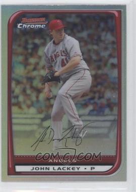 2008 Bowman Chrome - [Base] - Refractor #112 - John Lackey