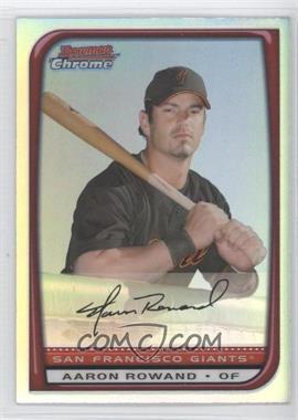 2008 Bowman Chrome - [Base] - Refractor #135 - Aaron Rowand