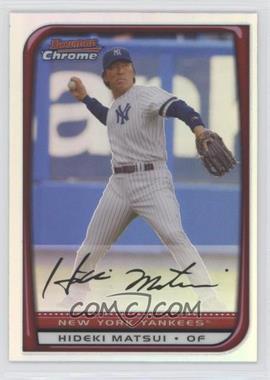 2008 Bowman Chrome - [Base] - Refractor #40 - Hideki Matsui