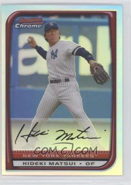 2008 Bowman Chrome - [Base] - Refractor #40 - Hideki Matsui