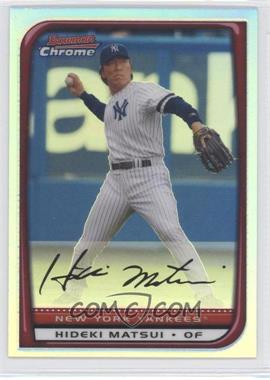 2008 Bowman Chrome - [Base] - Refractor #40 - Hideki Matsui