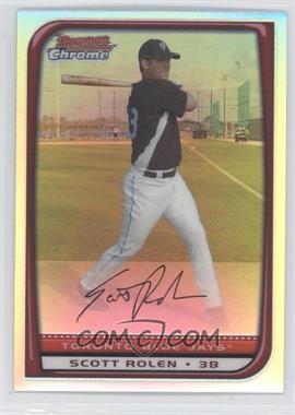 2008 Bowman Chrome - [Base] - Refractor #41 - Scott Rolen