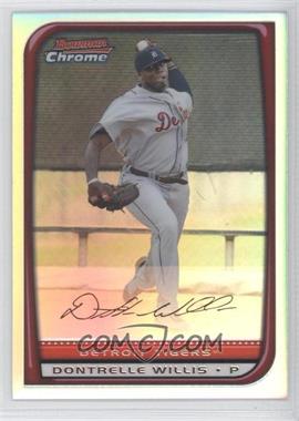 2008 Bowman Chrome - [Base] - Refractor #48 - Dontrelle Willis