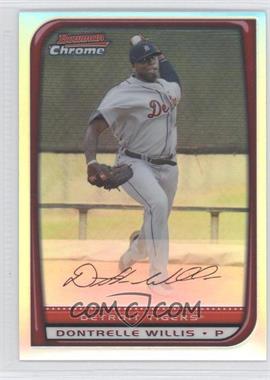 2008 Bowman Chrome - [Base] - Refractor #48 - Dontrelle Willis