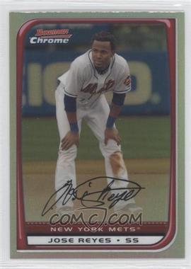 2008 Bowman Chrome - [Base] - Refractor #62 - Jose Reyes