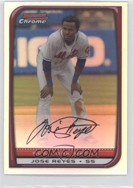 2008 Bowman Chrome - [Base] - Refractor #62 - Jose Reyes