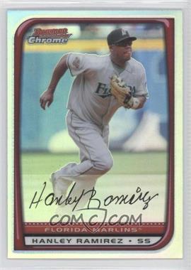 2008 Bowman Chrome - [Base] - Refractor #63 - Hanley Ramirez