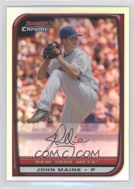 2008 Bowman Chrome - [Base] - Refractor #71 - John Maine