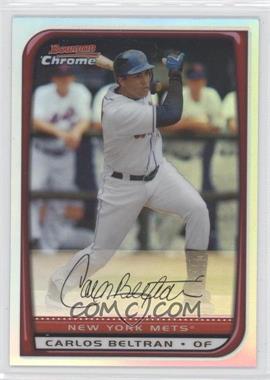 2008 Bowman Chrome - [Base] - Refractor #84 - Carlos Beltran