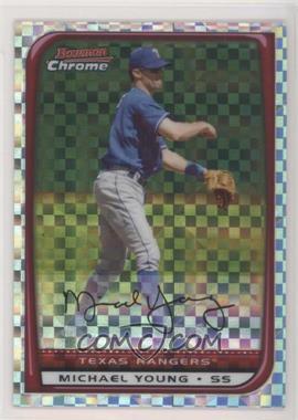 2008 Bowman Chrome - [Base] - X-Fractor #114 - Michael Young /250 [Noted]