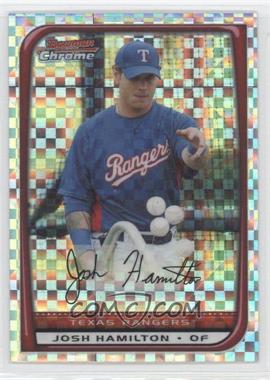 2008 Bowman Chrome - [Base] - X-Fractor #174 - Josh Hamilton /250