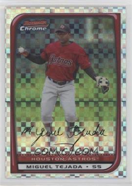 2008 Bowman Chrome - [Base] - X-Fractor #68 - Miguel Tejada /250