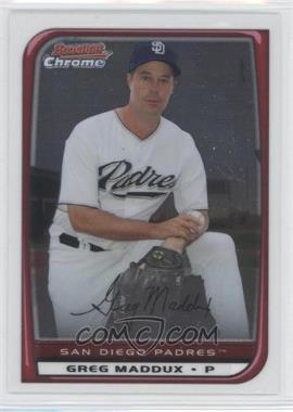 2008 Bowman Chrome - [Base] #124 - Greg Maddux