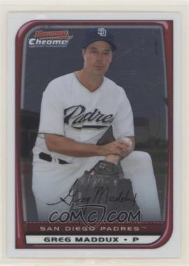 2008 Bowman Chrome - [Base] #124 - Greg Maddux