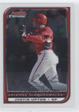 2008 Bowman Chrome - [Base] #6 - Justin Upton