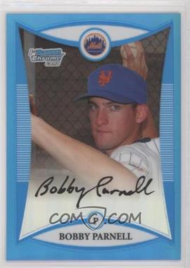 2008 Bowman Chrome - Prospects - Blue Refractor #BCP10 - Bobby Parnell /150