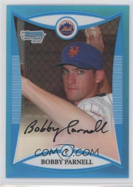 2008 Bowman Chrome - Prospects - Blue Refractor #BCP10 - Bobby Parnell /150