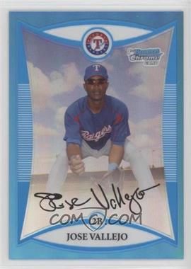 2008 Bowman Chrome - Prospects - Blue Refractor #BCP215 - Jose Vallejo /150