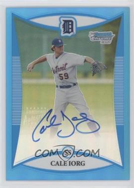 2008 Bowman Chrome - Prospects - Blue Refractor #BCP255 - Prospect Autographs - Cale Iorg /150