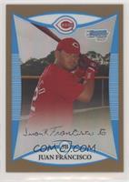 Juan Francisco [Noted] #/50