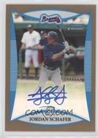 Prospect Autographs - Jordan Schafer #/50