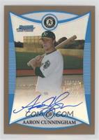 Prospect Autographs - Aaron Cunningham #/50