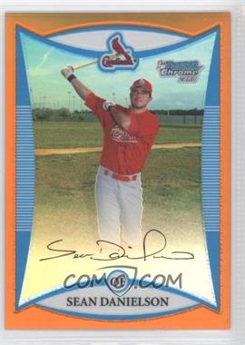 2008 Bowman Chrome - Prospects - Orange Refractor #BCP91 - Sean Danielson /25