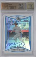 Prospect Autographs - Matt Dominguez [BGS 9.5 GEM MINT] #/500