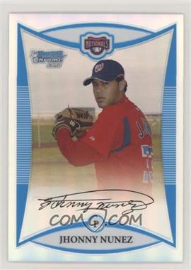 2008 Bowman Chrome - Prospects - Refractor #BCP202 - Jhonny Nunez /500