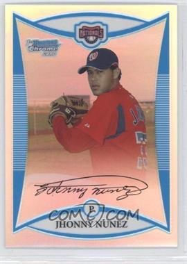 2008 Bowman Chrome - Prospects - Refractor #BCP202 - Jhonny Nunez /500