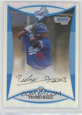 2008 Bowman Chrome - Prospects - Refractor #BCP219 - Pedro Baez /500