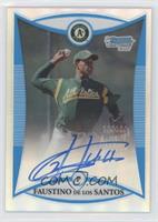 Prospect Autographs - Faustino De Los Santos #/500