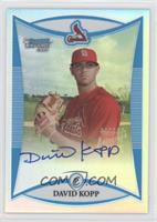 Prospect Autographs - David Kopp #/500