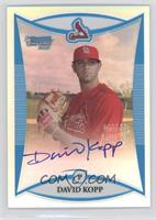 Prospect Autographs - David Kopp #/500