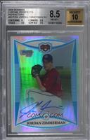 Prospect Autographs - Jordan Zimmermann [BGS 8.5 NM‑MT+] #/500