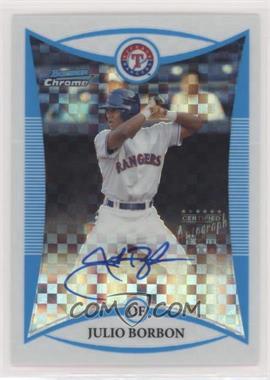 2008 Bowman Chrome - Prospects - X-Fractor #BCP122 - Prospect Autographs - Julio Borbon /250