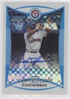 Prospect Autographs - Julio Borbon #/250