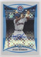 Prospect Autographs - Julio Borbon #/250