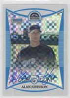 Prospect Autographs - Alan Johnson #/250