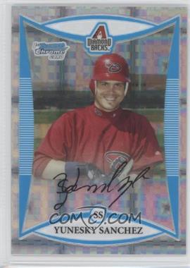 2008 Bowman Chrome - Prospects - X-Fractor #BCP158 - Yunesky Sanchez /250