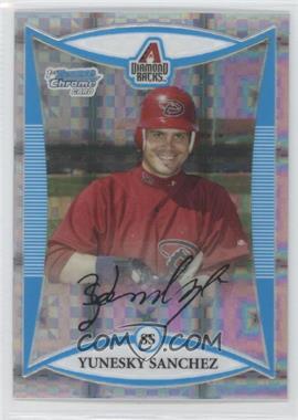 2008 Bowman Chrome - Prospects - X-Fractor #BCP158 - Yunesky Sanchez /250