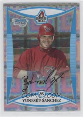 2008 Bowman Chrome - Prospects - X-Fractor #BCP158 - Yunesky Sanchez /250