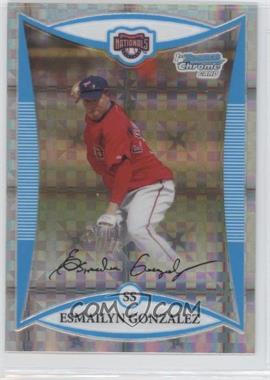 2008 Bowman Chrome - Prospects - X-Fractor #BCP177 - Esmailyn Gonzalez /250