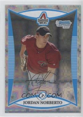 2008 Bowman Chrome - Prospects - X-Fractor #BCP230 - Jordan Norberto /250